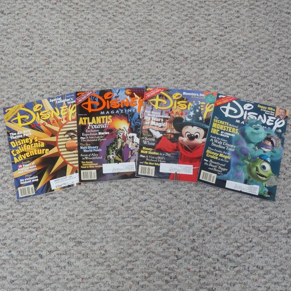 DISNEY MAGAZINE ~ 2001